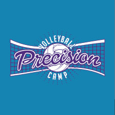 Precision Volleyball Camp apparel graphics